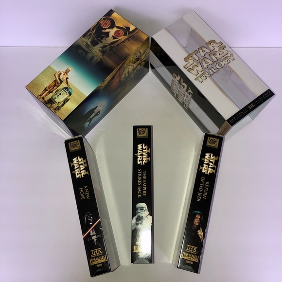 Vintage! Rare! Star Wars Trilogy VHS Box Set, 2000 Lucasfilm LTD - Picture 3 of 15